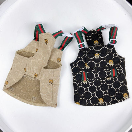 GG Teddy Monogram Overall Unseen Dress