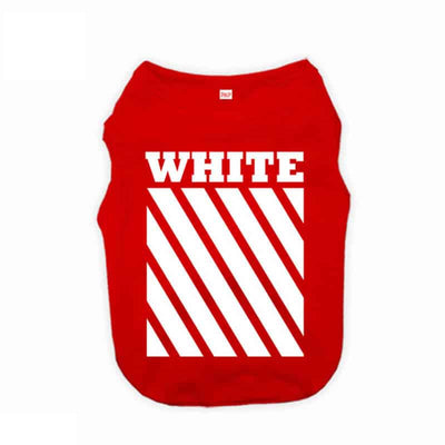 Stylish White Dog Redux Clothes