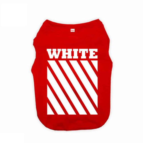 Stylish White Dog Redux Clothes