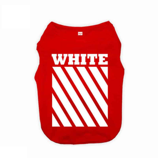 Stylish White Dog Redux Clothes