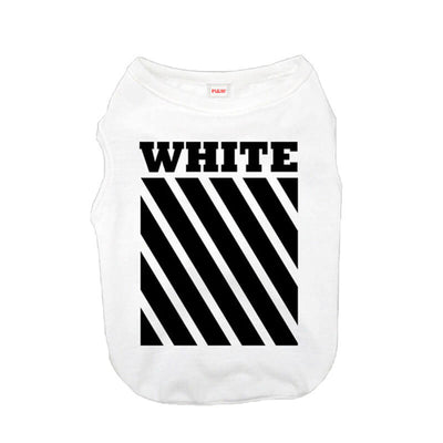 Stylish White Dog Redux Clothes