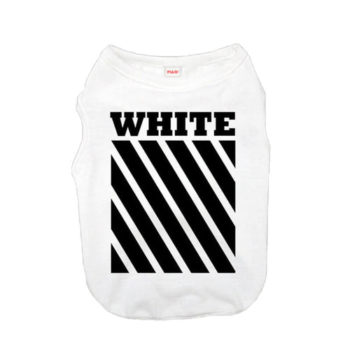 Stylish White Dog Redux Clothes