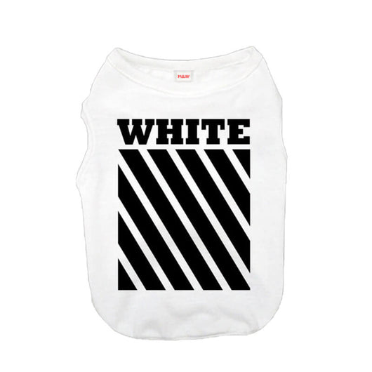 Stylish White Dog Redux Clothes