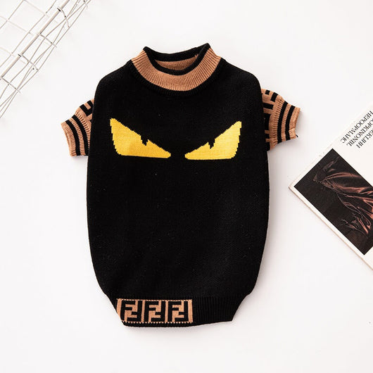 Fancy Personalized Dog FF Sweater