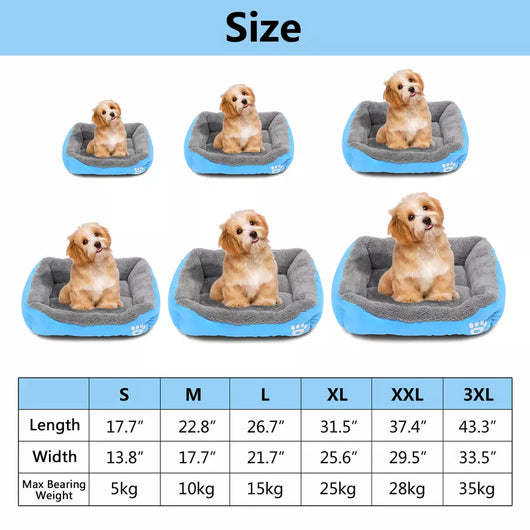 Orthopedic Cozy Plush Calming Dog Bed