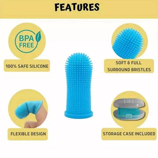 Doggo Finger Brush Layered Toothbrush