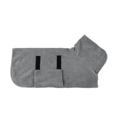 LV Dog Quick Dry Retro Bathrobe