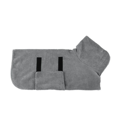 LV Dog Quick Dry Retro Bathrobe