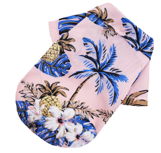 Hula Pup Threads Hawaiian Dog Fresh Shirt