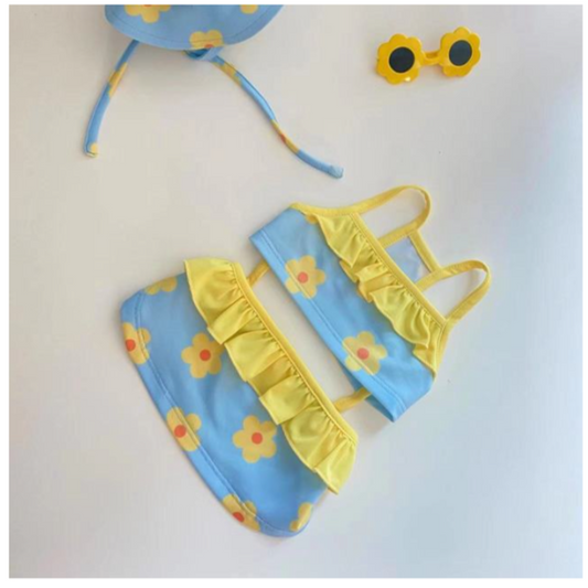 Puppy Pool Fire Swimwear