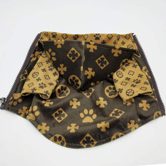Pets Brown Trendy Tactile Coat