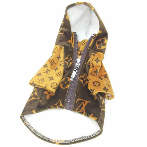 Pets Brown Trendy Tactile Coat