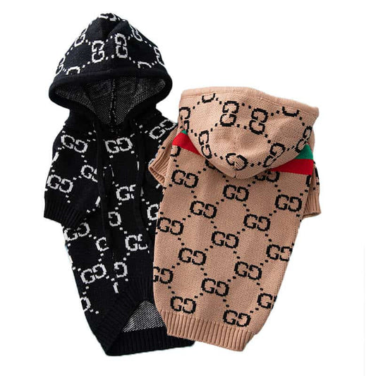 Warm Dog Hoody Flash Sweaters