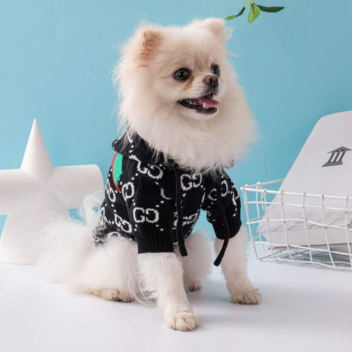 Warm Dog Hoody Flash Sweaters