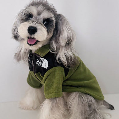 Green Dog Face Peppy  Jacket