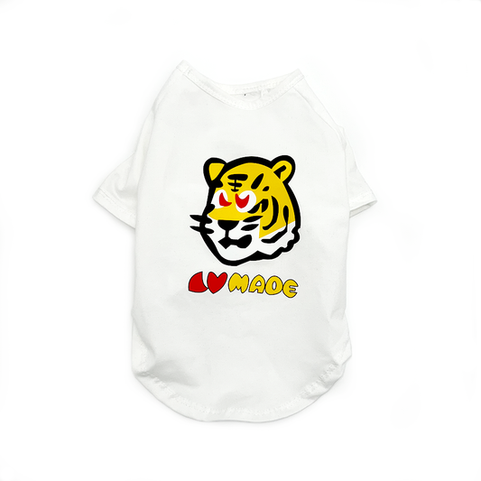 Tiger Print Summer Classic Doggo Lo-fi Shirt