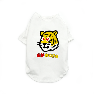 Tiger Print Summer Classic Doggo Lo-fi Shirt